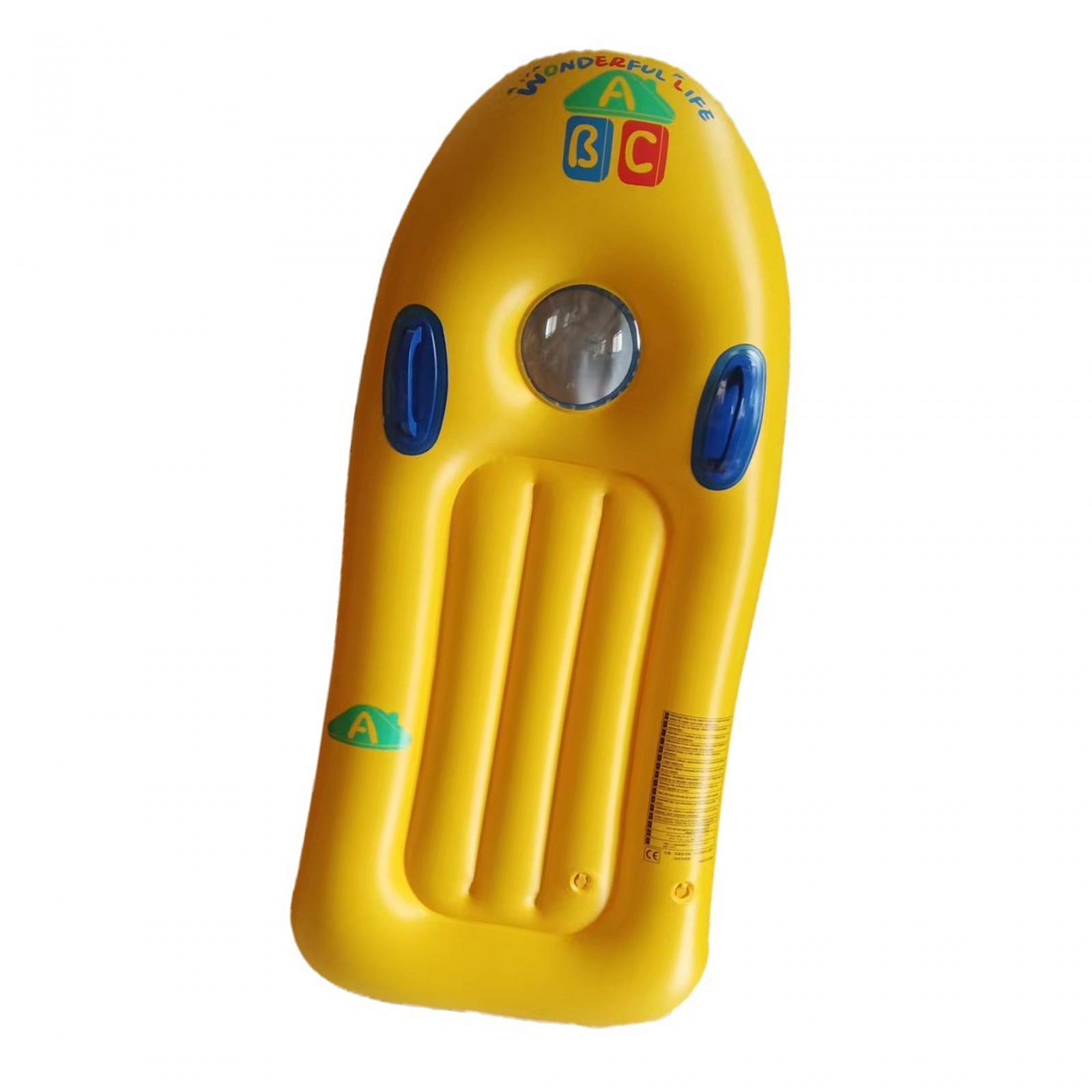 Kids Inflatable Surfboard Portable Toy Surf Kickboard