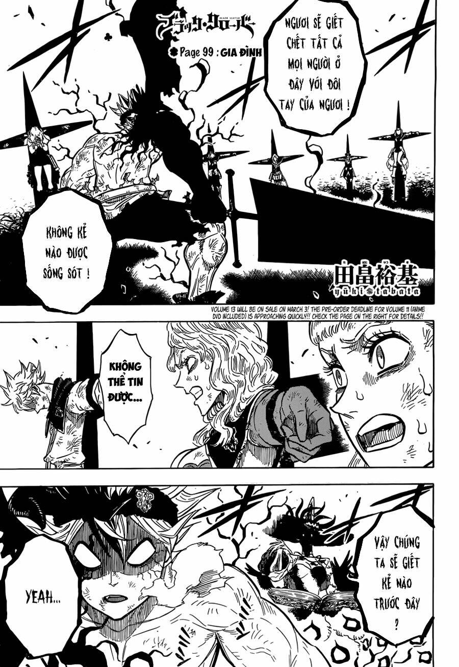 black clover - pháp sư không phép thuật chapter 99 1