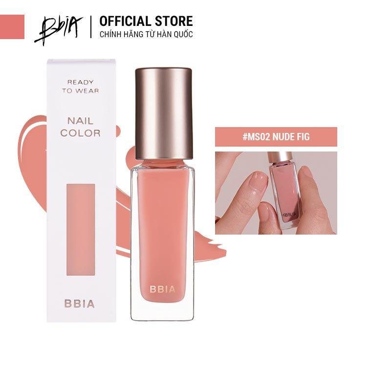 Sơn Móng Tay Bbia Ready To Wear Nail Color (6 màu) 7ml