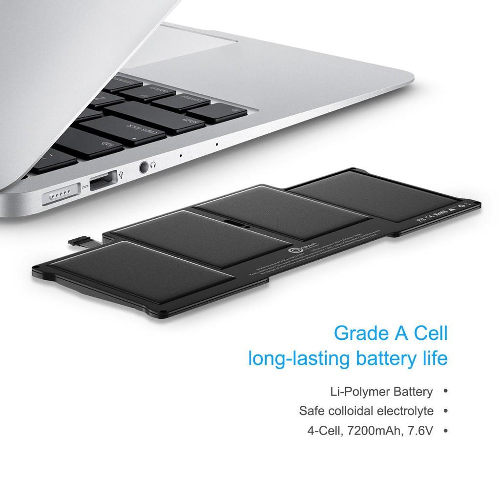 Pin Dùng Cho Laptop Macbook A140 A1466 mid 2012 A1369 2011 A1377 MC503 MC504 A1496 - Hàng zin xịn