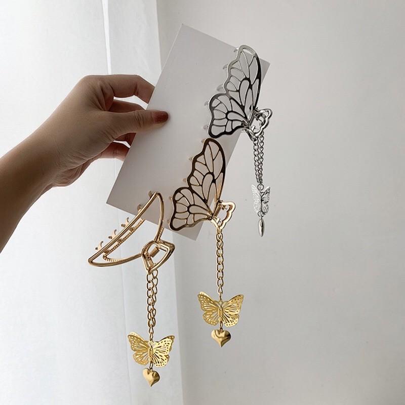 Kẹp tóc hình bướm - Gắp tóc nhiều mẫu- Maben