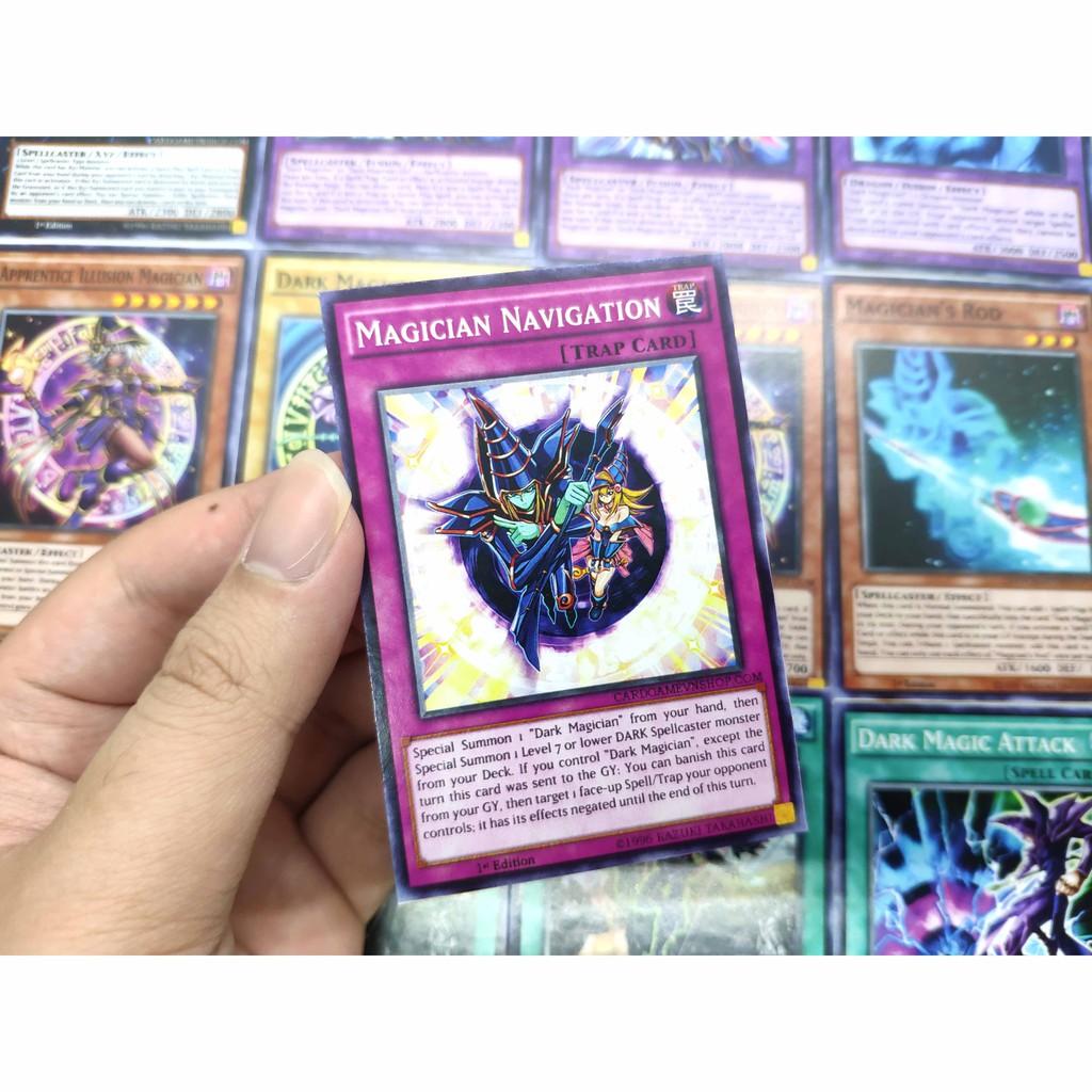 Bài Yugioh ️️ Thẻ bài Yugioh Dark Magician deck 54 lá