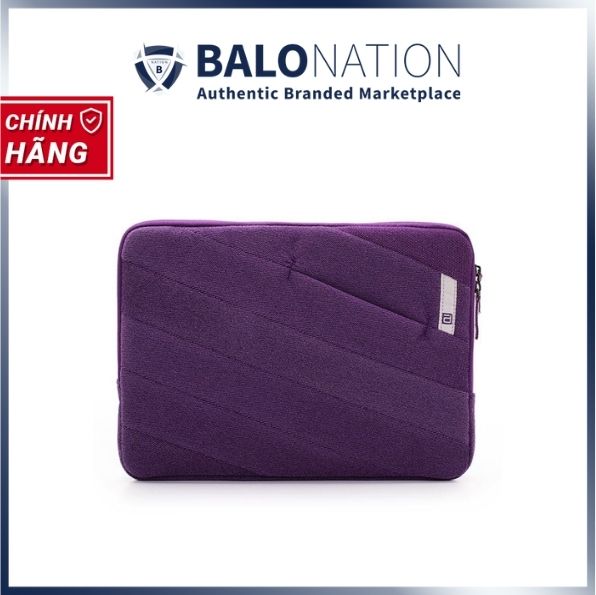 TÚI CHỐNG SỐC LAPTOP AGVA Plush 13 inch CN-SLV019PURPLE - Hàng Chính Hãng