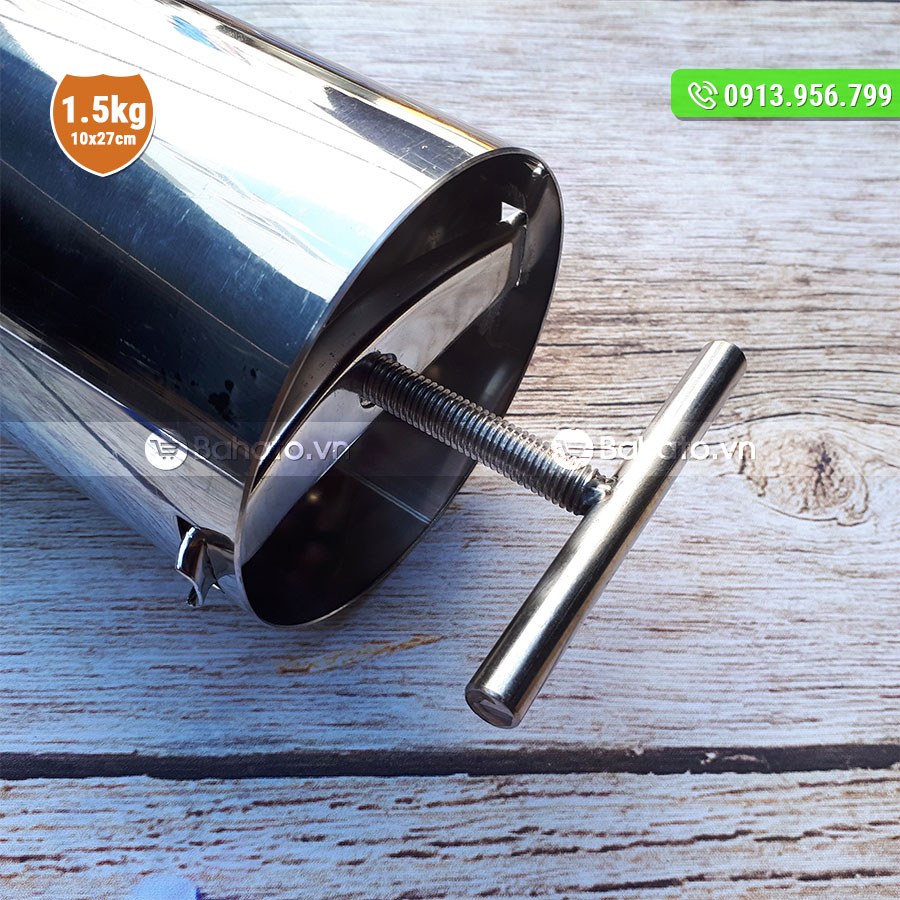 Khuôn Làm Giò Thủ 1.5kg Inox Cao Cấp Thu Thảo