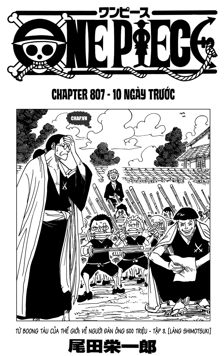 One Piece Chapter 807 - Trang 0