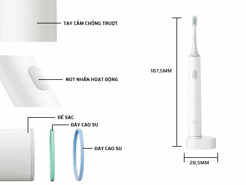 Bàn chải điện T300, T500