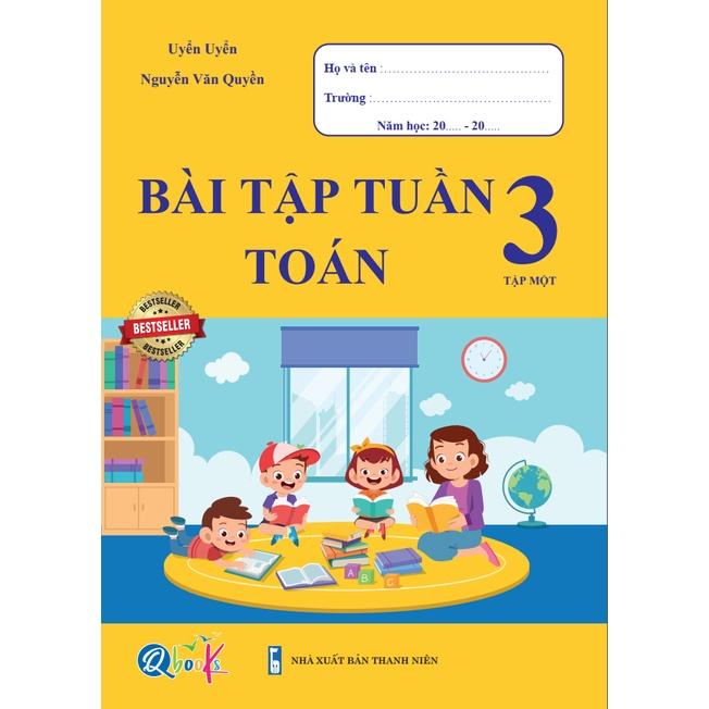 Sách - Combo Bài Tập Tuần Lớp 3 Cả Năm - Toán và Tiếng Việt