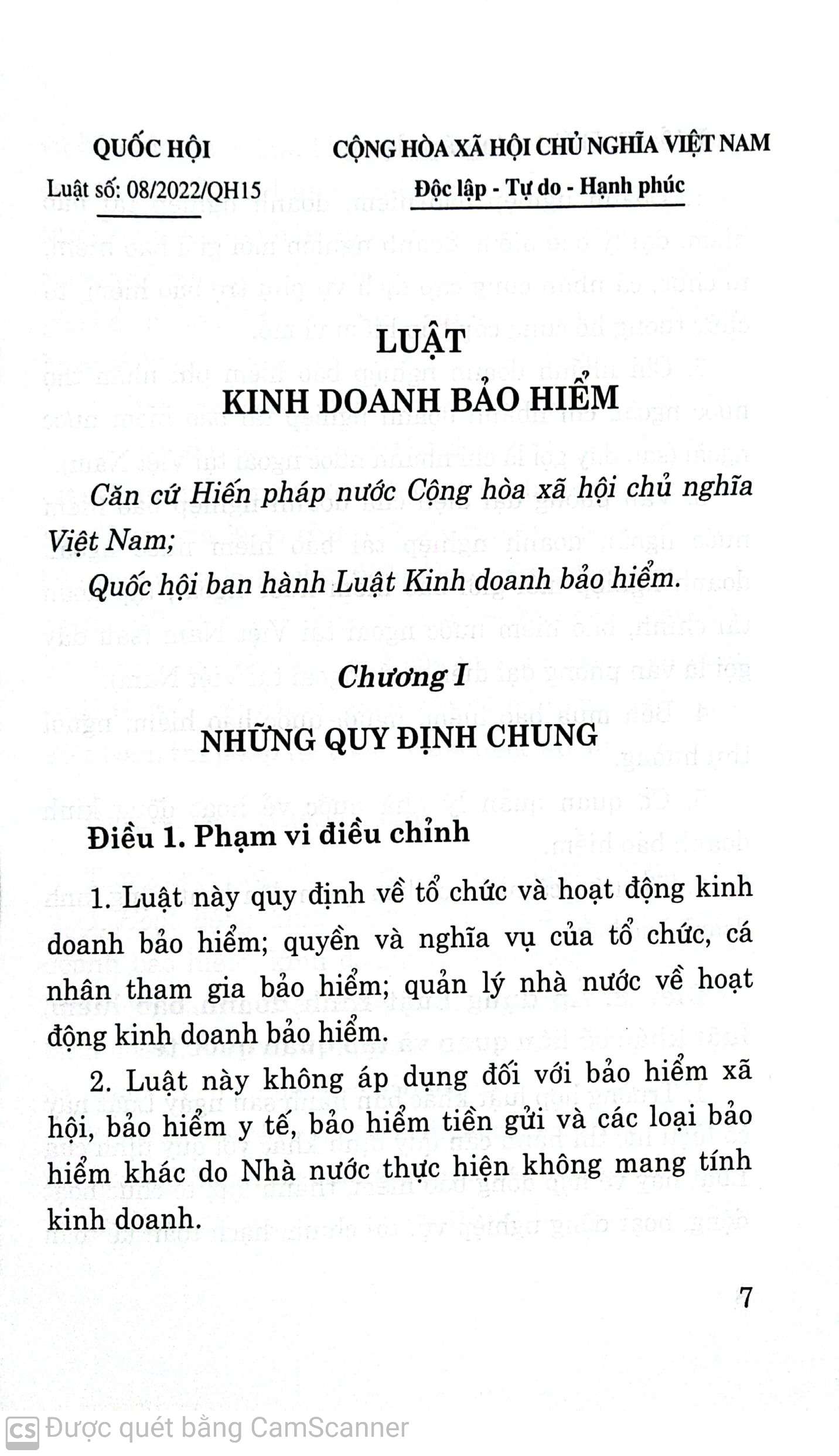 Luật Kinh doanh bảo hiểm