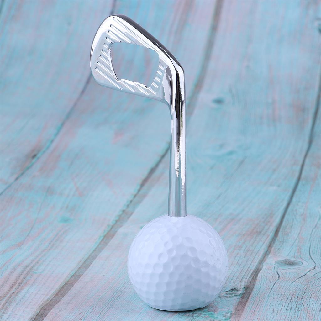 4x Beer Bottle Opener Golfer Enthusiast Gift Club Counter Bar Decor