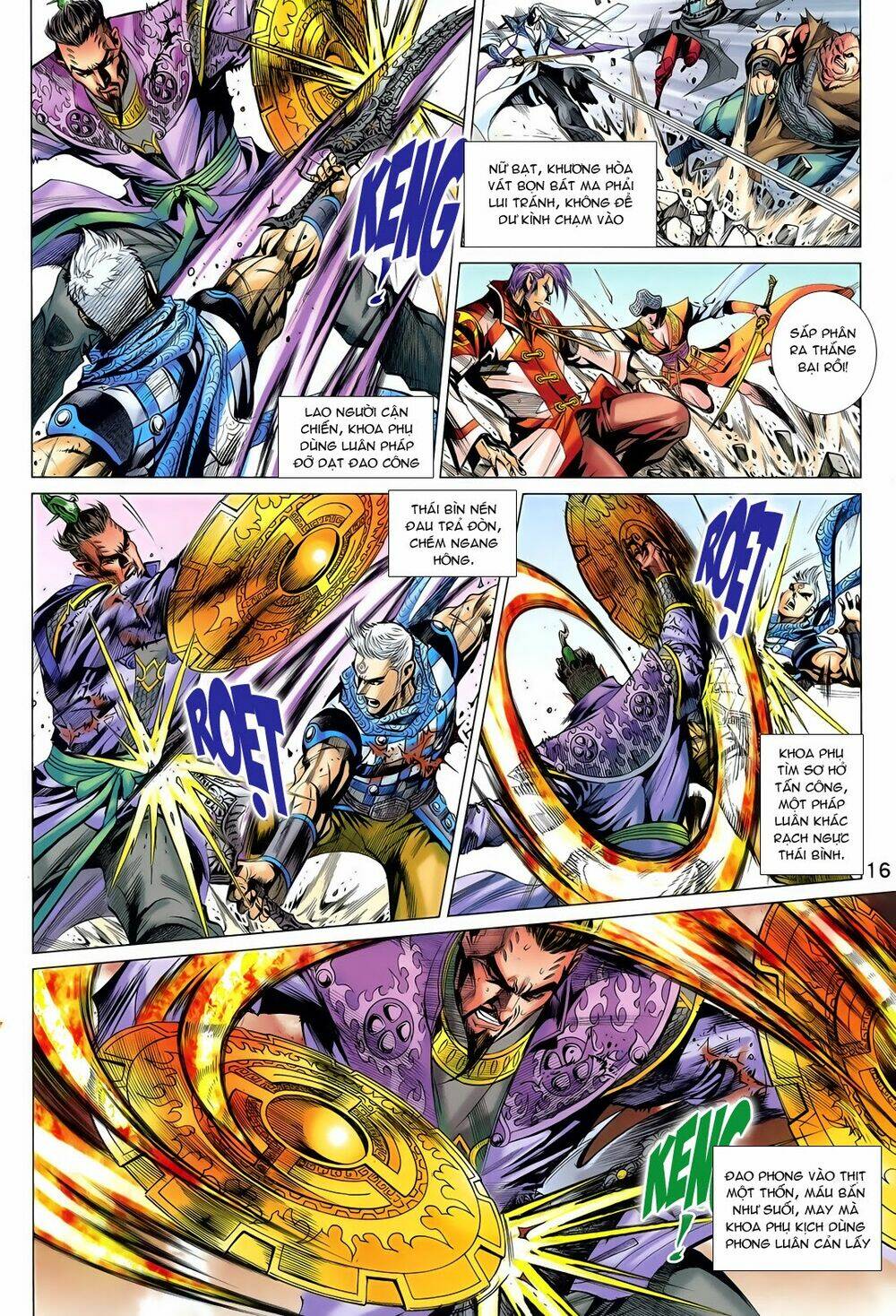 thần binh vấn thiên chapter 20 16