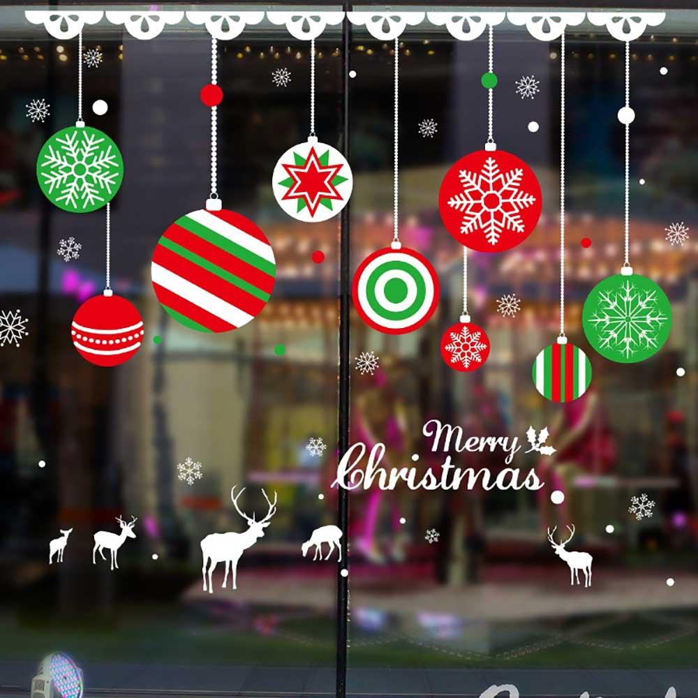 DECAL TRANG TRÍ NOEL 2 MẶT 2021 SỐ 33