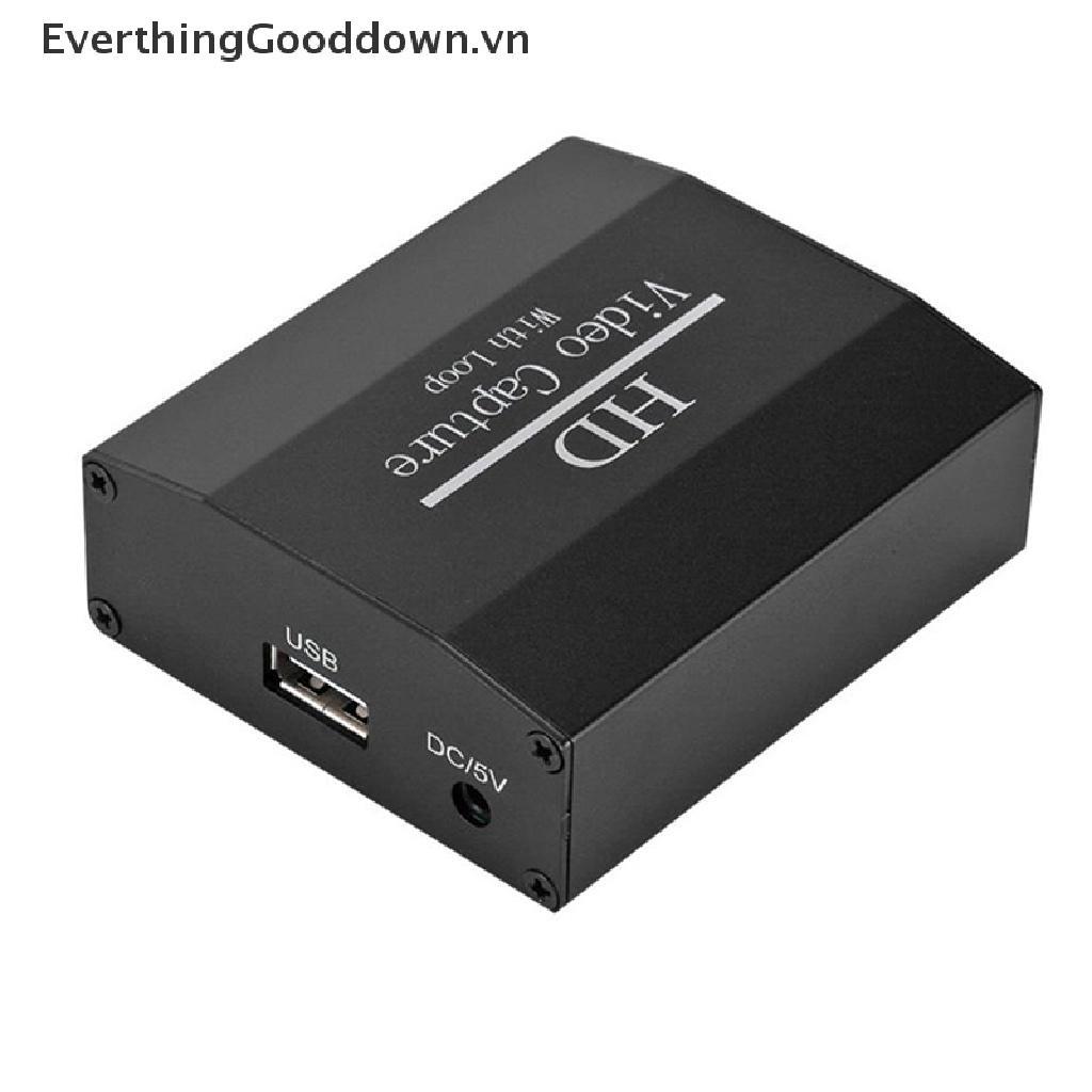 Thẻ Ghi Hình Video 4K USB 2.0 HDMI 1080P Có Vòng Đầu Ra