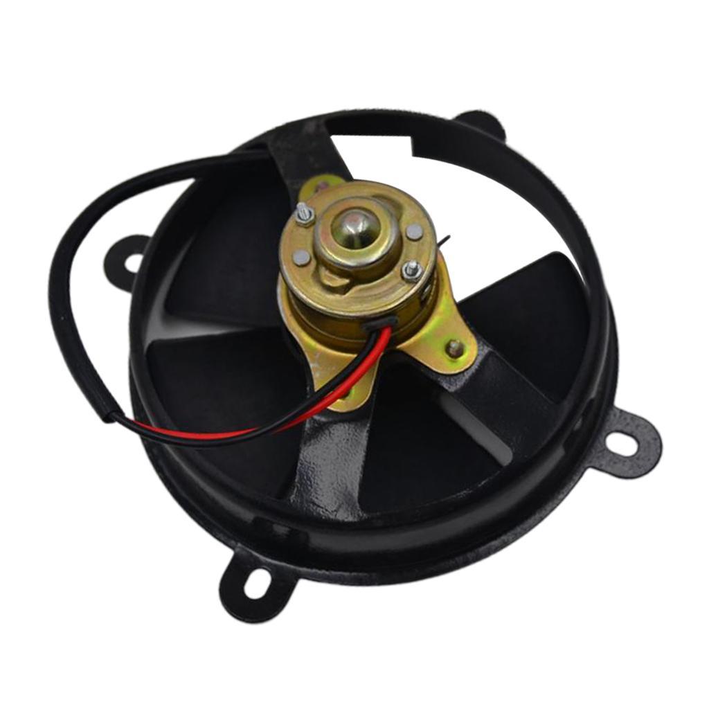 2Pcs 6" D152mm 5-blade 12V Electric Radiator Cooling Fan for 150cc ATV Quad