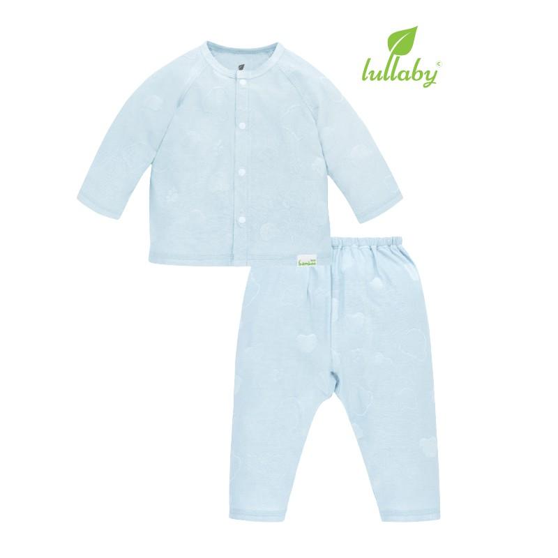 Đồ bộ cài giữa Lullaby cho bé trai NH620P Xanh