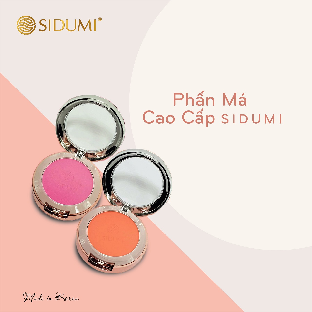 Phấn Má Hồng Cao Cấp Sidumi - SDM PM312