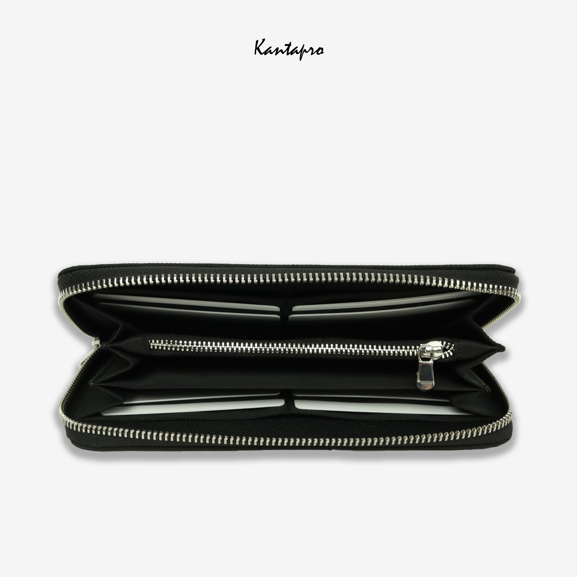 Ví Nam dài chất vải Polyester KANTAPRO - Zipper Wallet