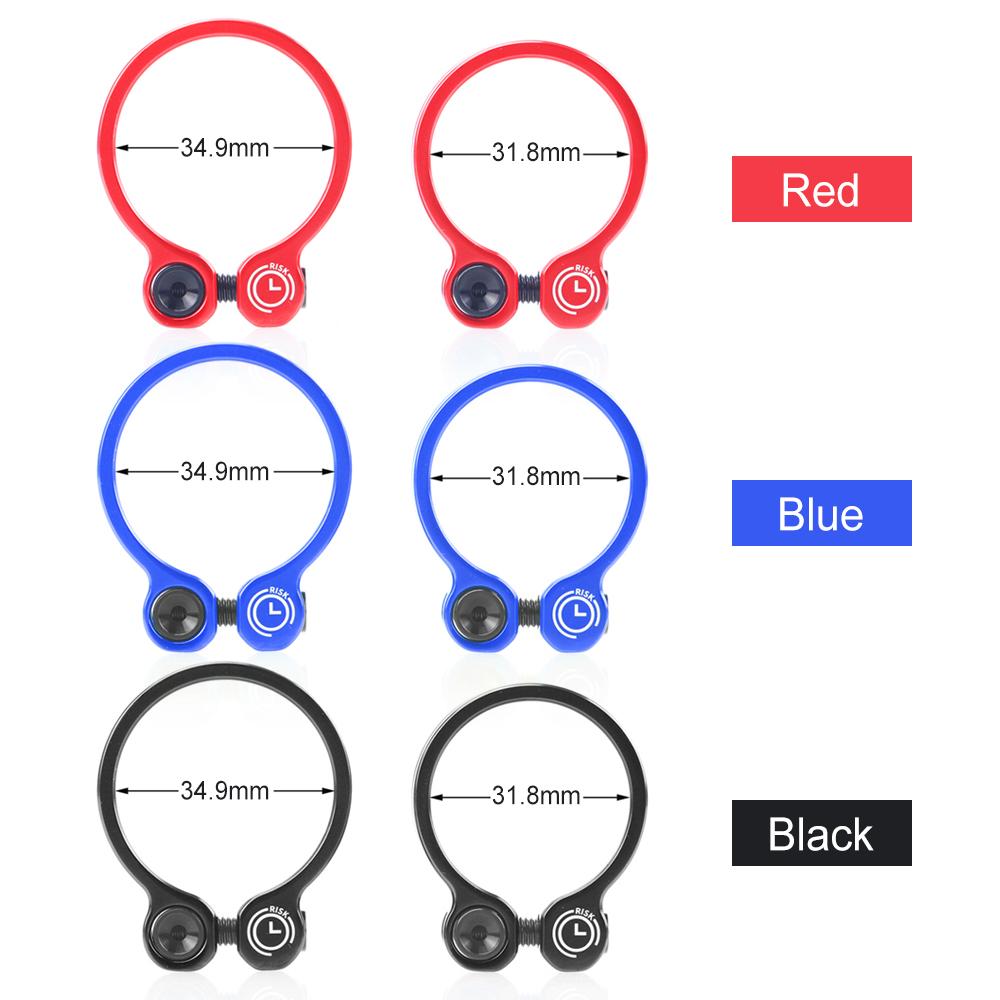 Kẹp an toàn cho yên xe đạp leo núi, bằng hợp kim nhôm trụ 31.8/34.9mm