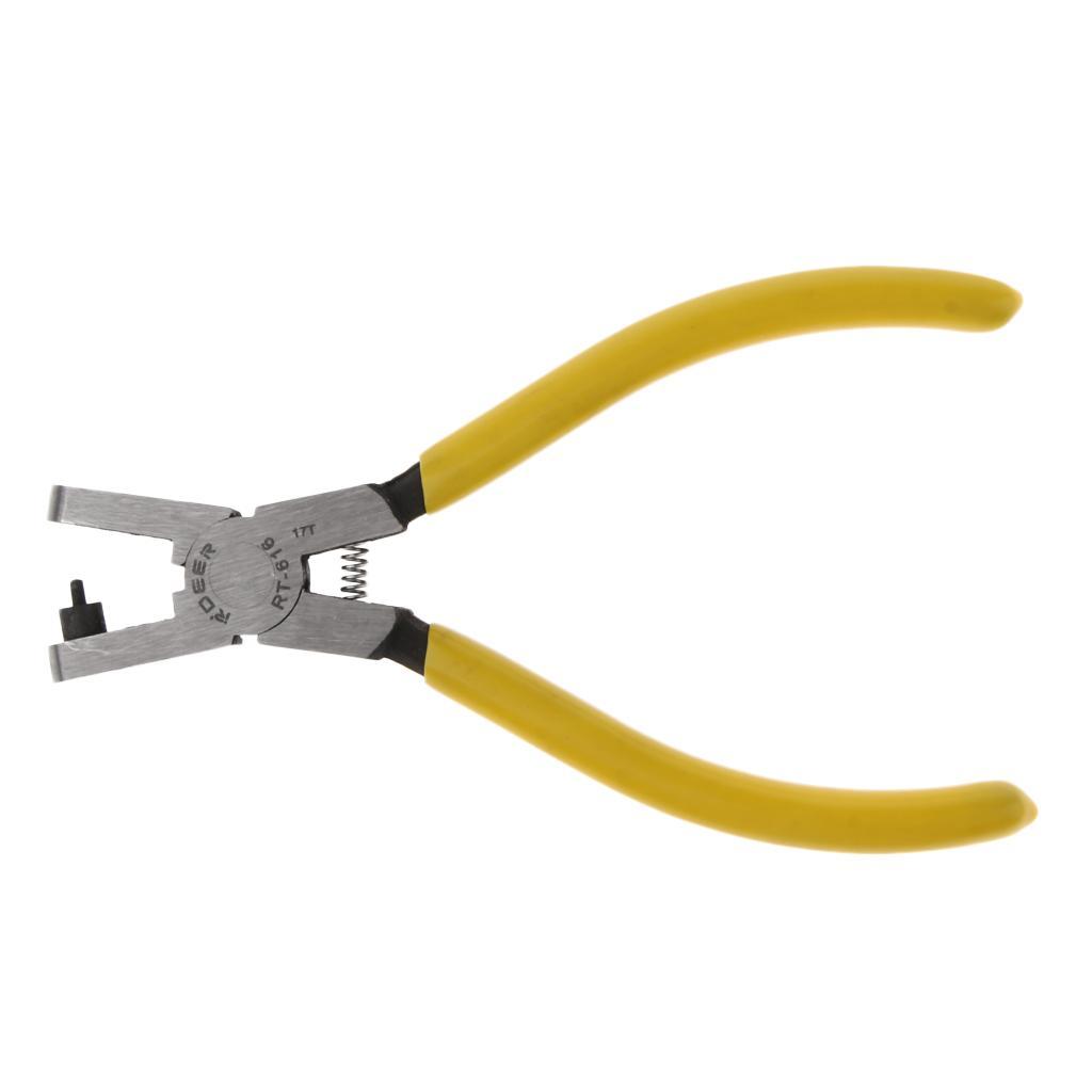 Universal Leather Belt Hole Puncher Manual Punching Plier + End Cutter Plier