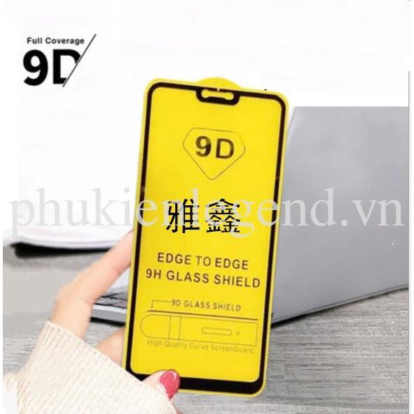 Tấm dán kính cường lực full màn hình 9D cho Nokia 8.1, Nokia X7, Nokia 6.1 Plus, Nokia X6