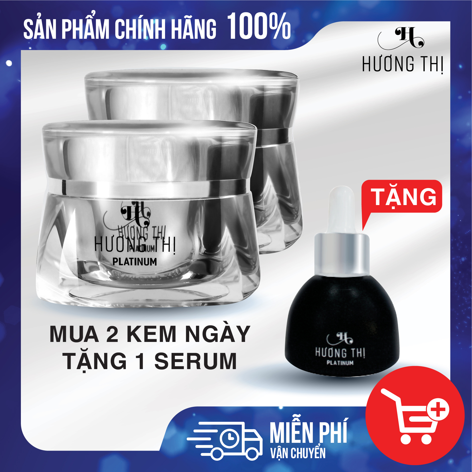 Bộ Dưỡng Da Mặt Đa Chức Năng 2 NGÀY Hương Thị