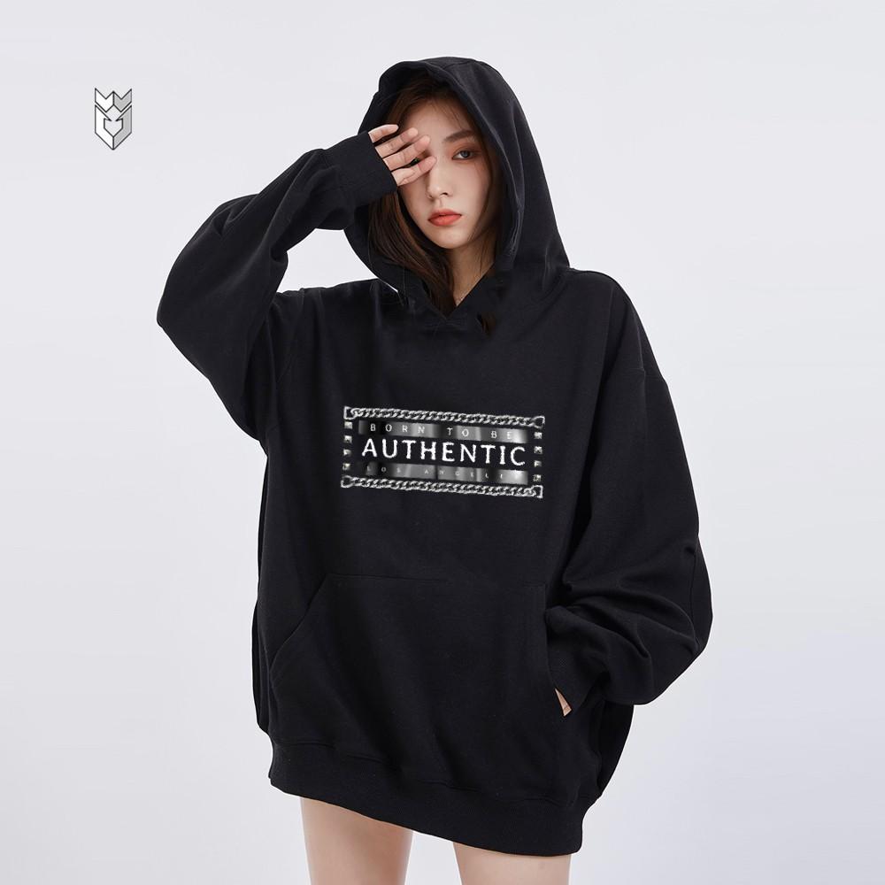 Áo nỉ Hoodie form rộng AU.TH nam nữ cực đẹp - GW Shop