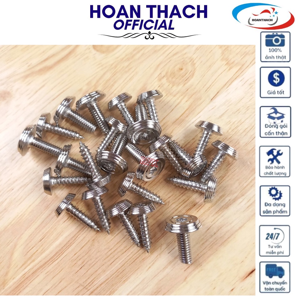 Bộ Ốc Áo Mẫu Thái Inox 304 cho xe máy Exciter 135 2011 (24 con), HOANTHACH SP017384