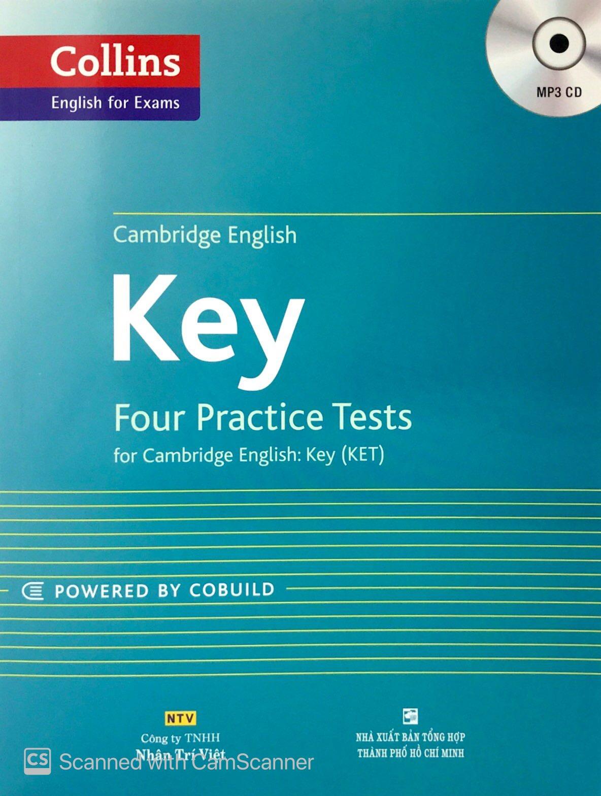 Sách Collins Cambridge English Key - Kèm CD