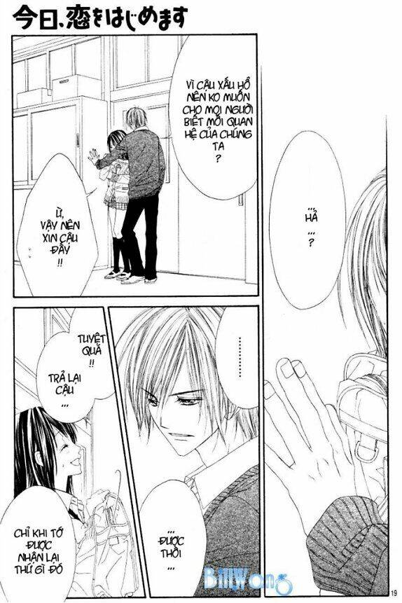 kyou, koi wo hajimemasu - mộng mơ đầu đời chapter 20 19