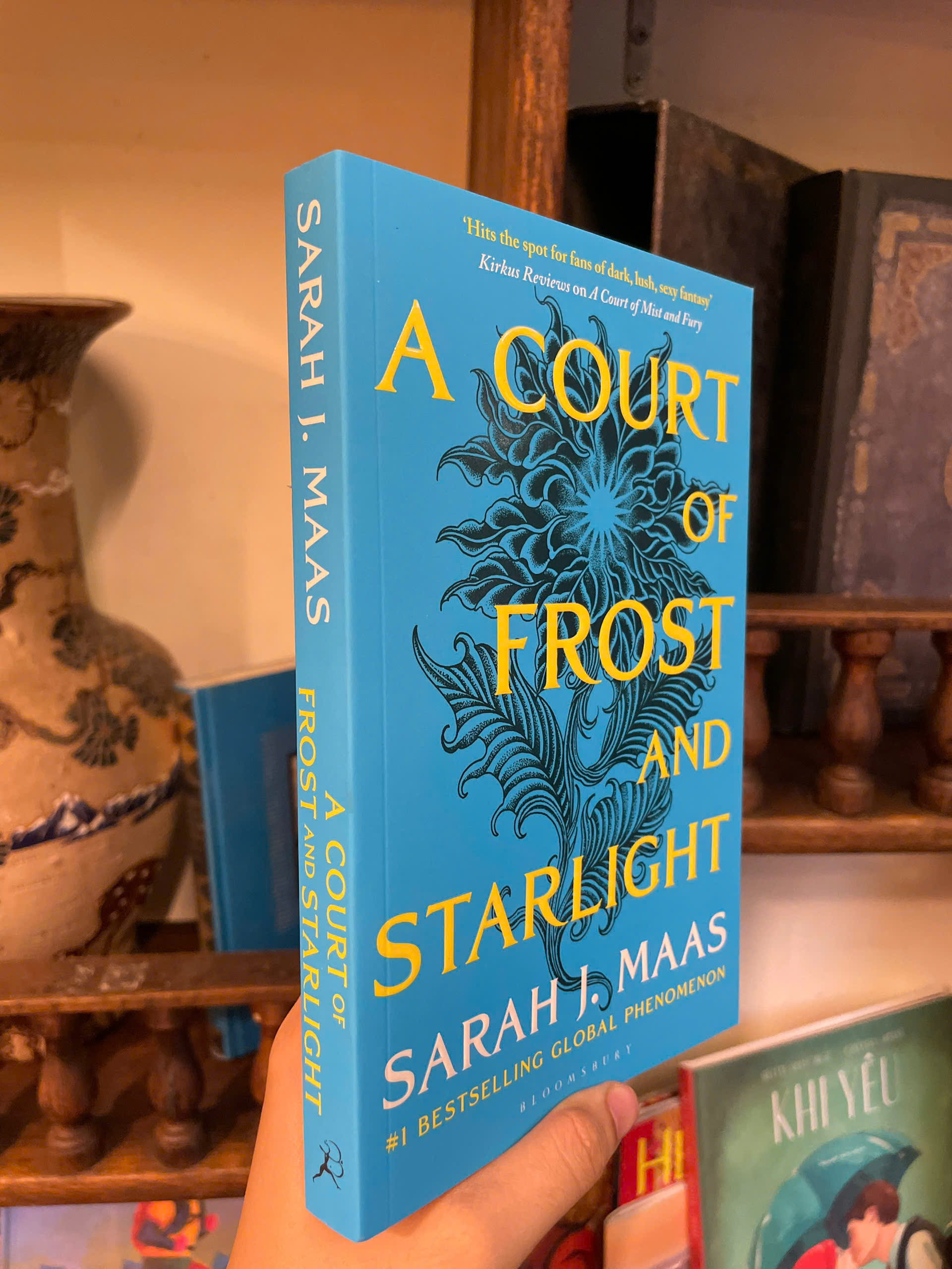 Sách - A Court of Frost and Starlight by Sarah J. Maas/ Tiểu thuyết tiếng Anh/ English/Fiction