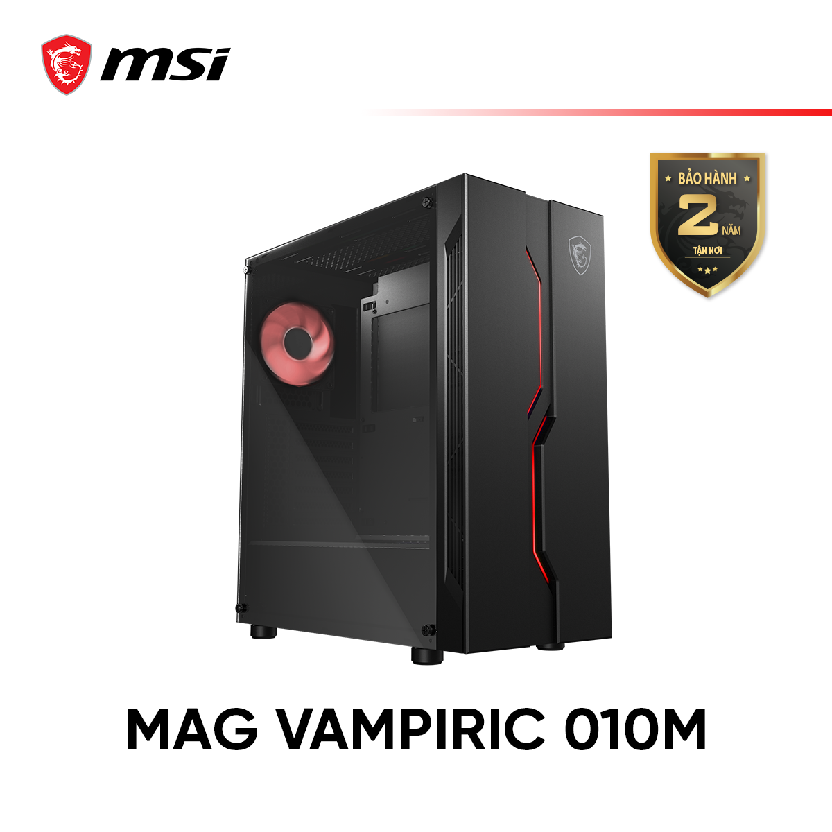 Vỏ case MSI MAG VAMPIRIC 010M - Hàng chính hãng