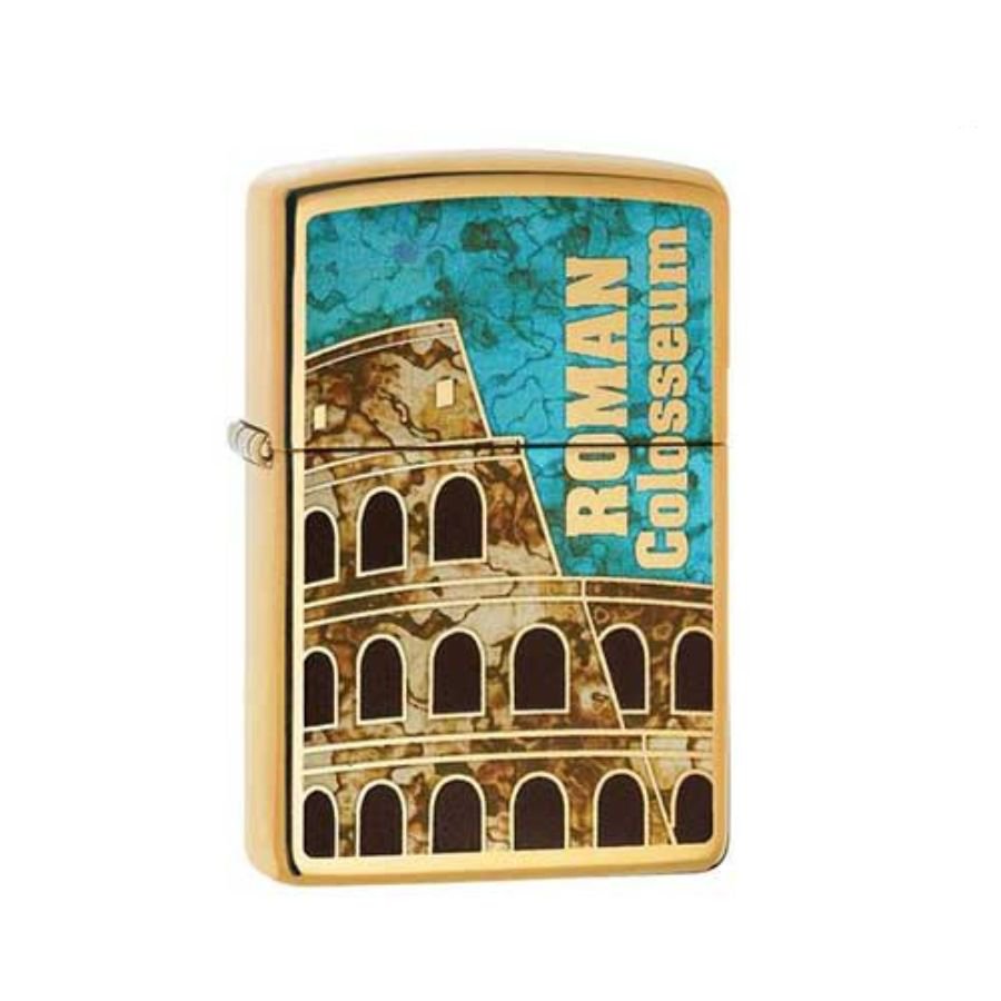 Bật Lửa Zippo Roman Colosseum Fusion Chính Hãng Usa