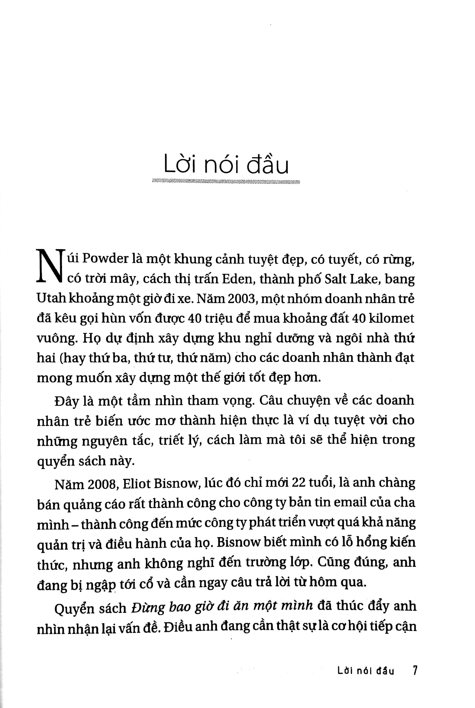 Đừng Bao Giờ Đi Ăn Một Mình (Tái Bản 2022)