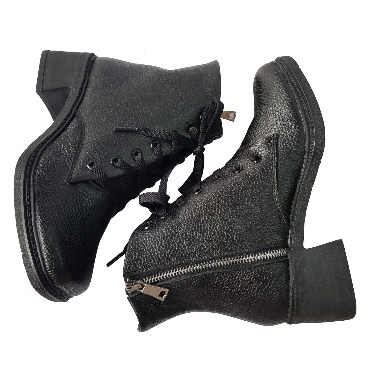 Giày Boot Nữ  Da Bò Thật BIGGBEN Cao 4 phân BON11