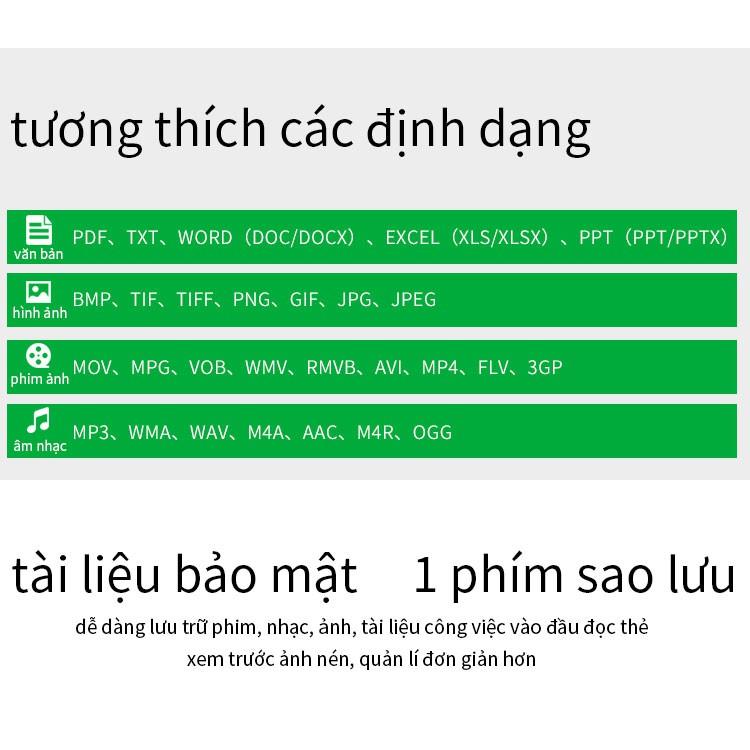 Đầu đọc thẻ đa năng 4 trong 1 (Gold)