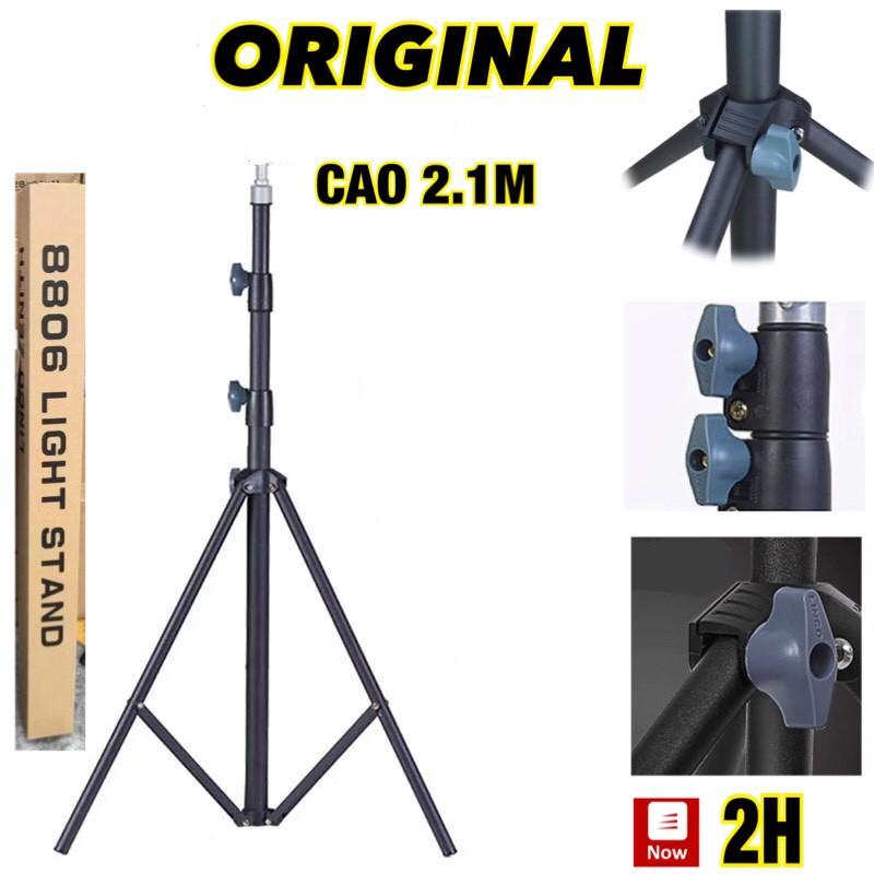 Gậy chụp ảnh, tripod, cây livestream, gậy tự sướng 3 chân dài 2.1m