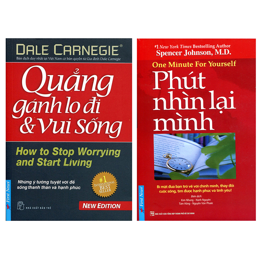 Combo Phút Nhìn Lại Mình + Quẳng Gánh Lo Đi Và Vui Sống