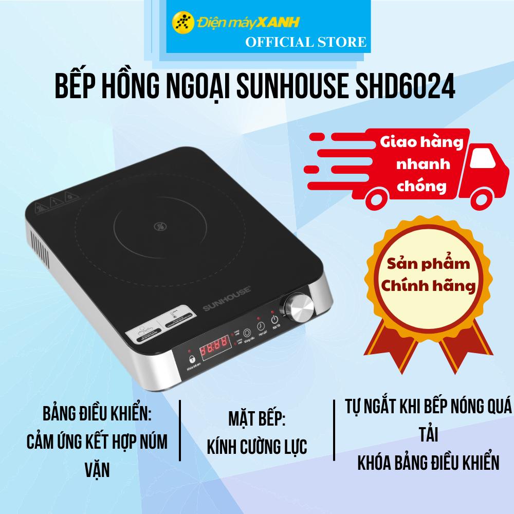 Bếp hồng ngoại Sunhouse SHD6024 - Hàng Chính Hãng