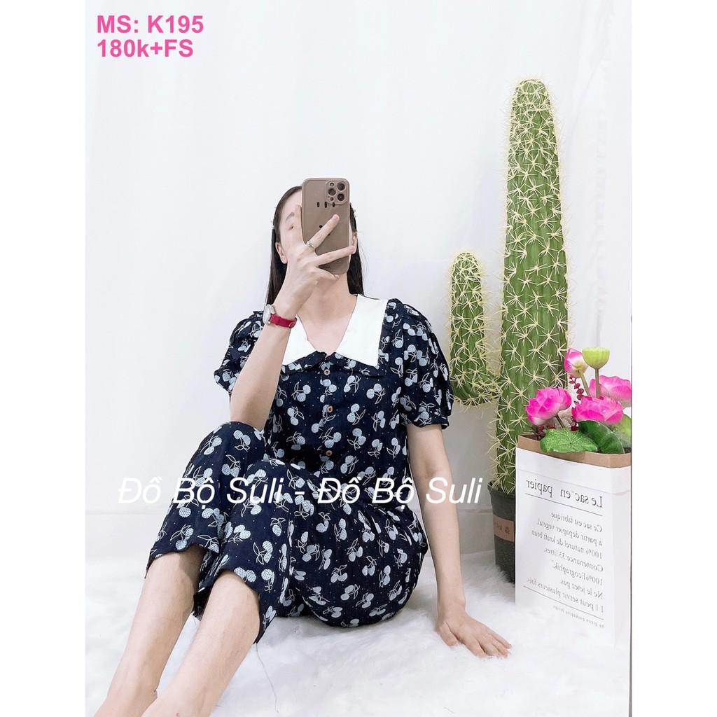 Đồ Mặc Nhà Dài Lụa Nhật Cao Cấp Họa Tiết Bông - Bền, Đẹp, Dễ Thương