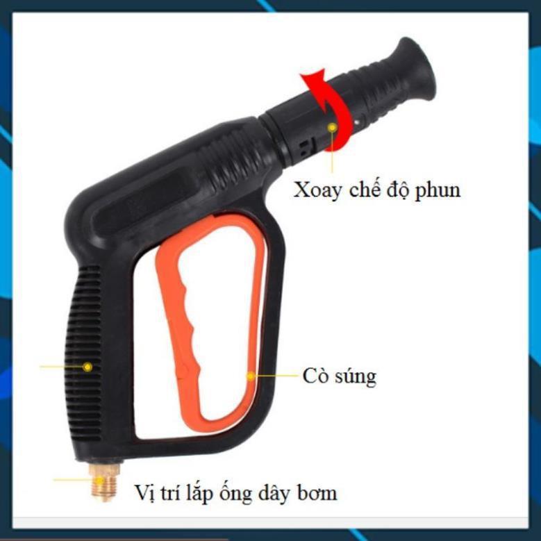 Vòi phun xịt nước rửa xe tưới cây tăng áp lực 206660 TL