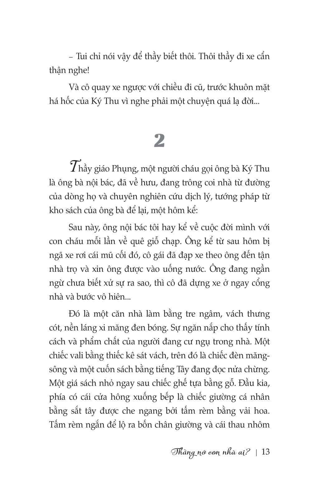 Thằng Nớ Con Nhà Ai
