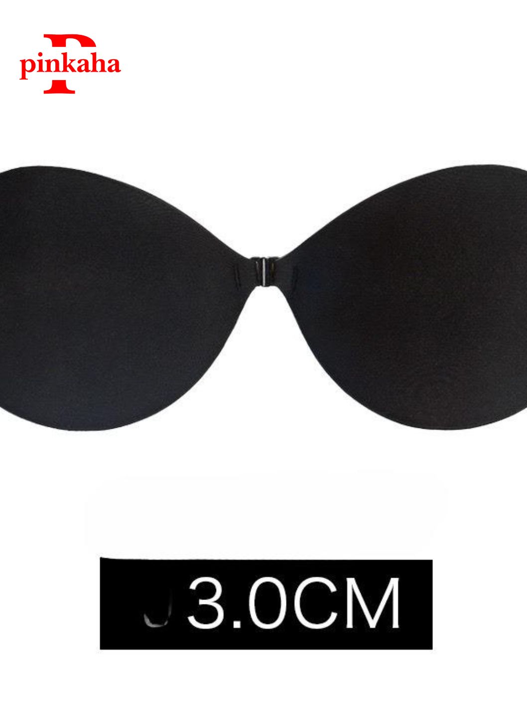 Ao Lót Dan Nâng Ngưc Silicon - Ao Bra Dán Ngực Silicon Cài Trước Không Gọng Hình Bàn Tay - Đen - B