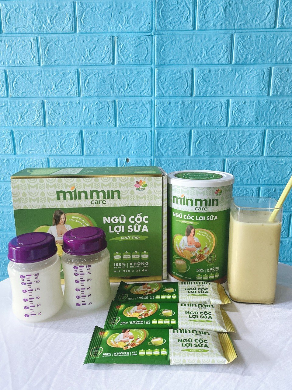 Combo Lợi Sữa Ngũ Cốc Min Min Care 38 Loại Hạt ( mua nhiều tặng quà và tích điểm)