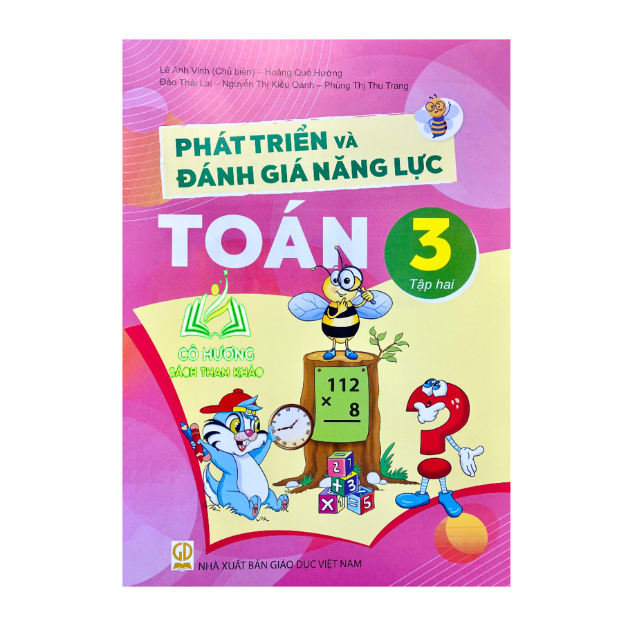 Sách - Combo 2 cuốn Phát triển và đánh giá năng lực Toán lớp 3 tập 1+2 - ĐN