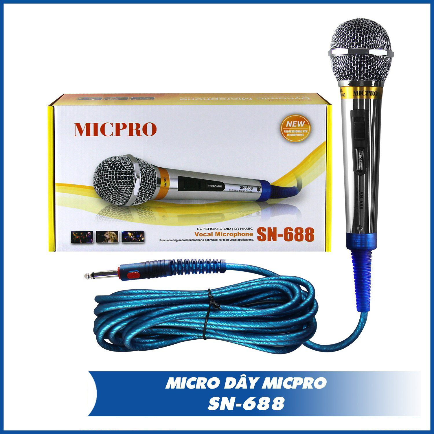 MICRO CÓ DÂY MICPRO SN-688