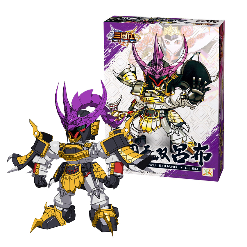 Bộ đồ chơi Lắp ghép, Xếp hình Gundam Chiến Thần Lữ Bố - Đồ chơi Tam Quốc A023 giá rẻ