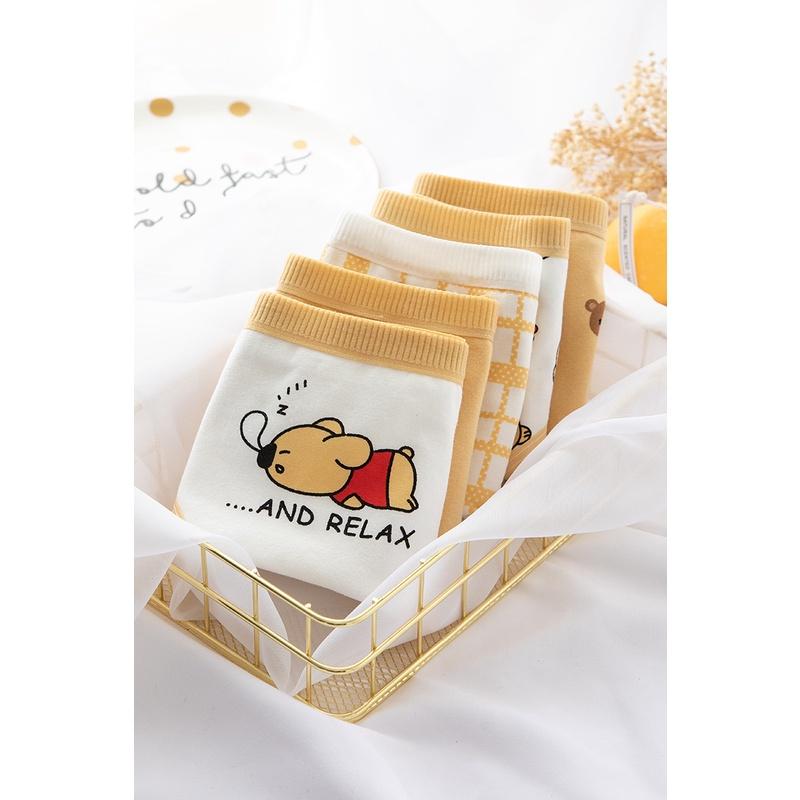 Quần Lót Nữ Cotton AND RELAX Ngang Eo Xuất Nhật Hàng Loại Đẹp.