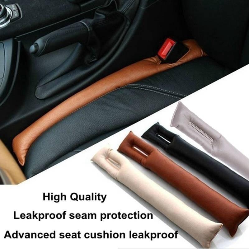 1 Miếng Đệm Lót Khe Ghế Ngồi Xe Hơi Bằng Da Pu