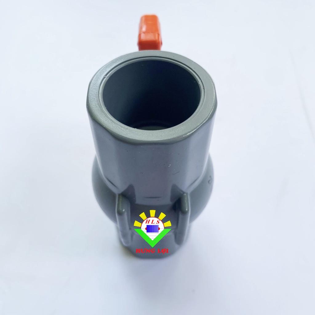 Van nhựa khóa nhựa phi 27 và phi 34 - Phụ kiện ống nhựa PVC