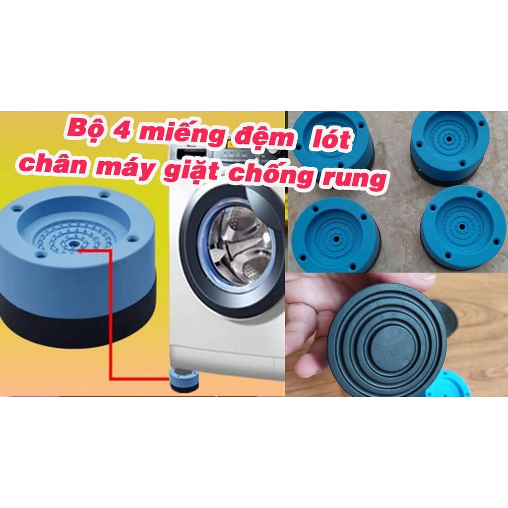 Bộ Chân máy giặt 4 miếng cao su cao cấp chống ồn chống rung