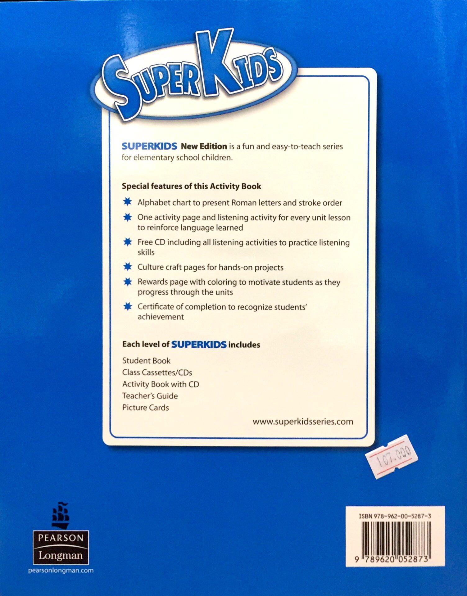 Superkids NE Activity Book 2 with CD